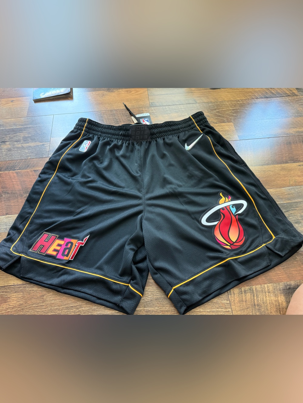 Miami heat dri fit shorts